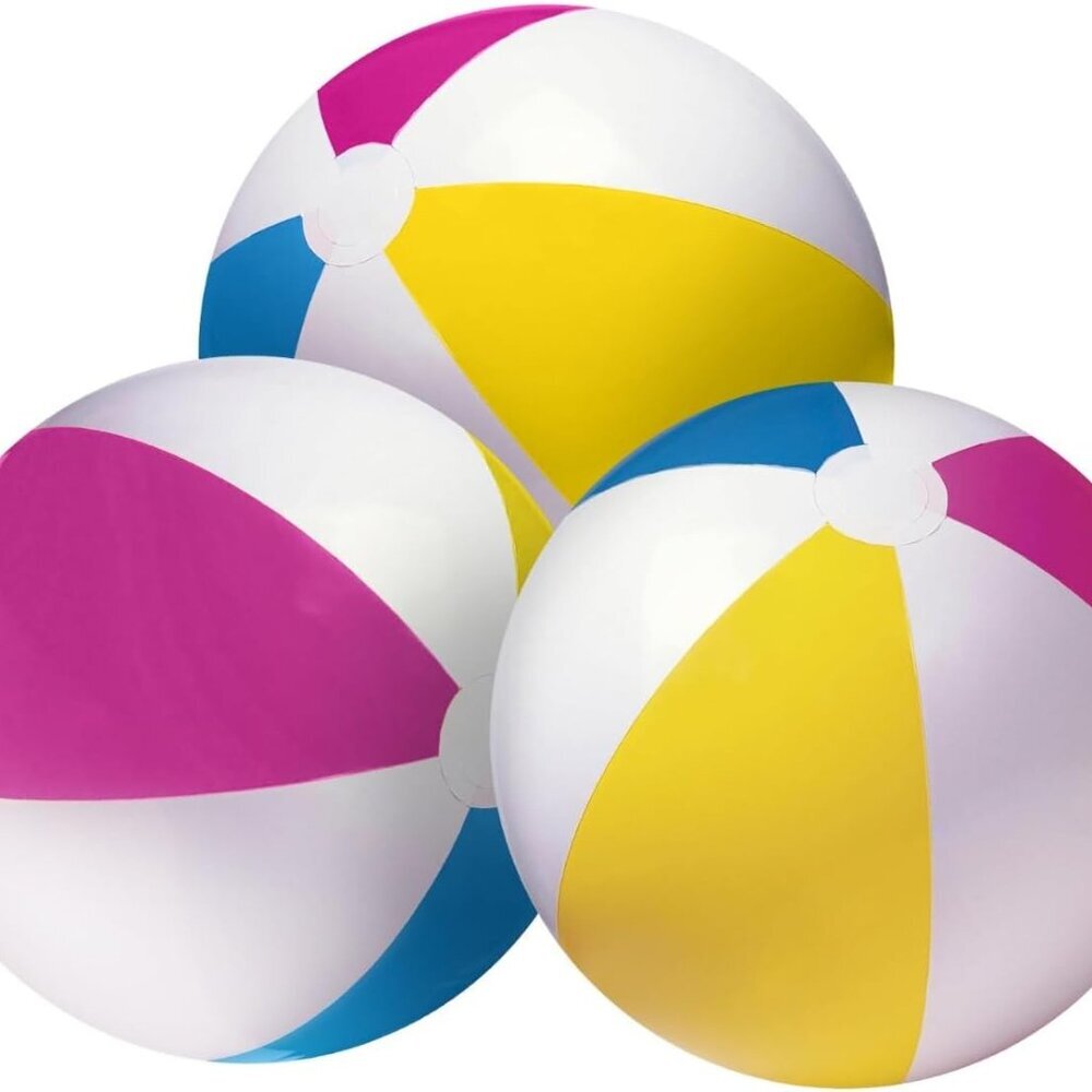 Brand new 2025 - 3 pack of beach balls